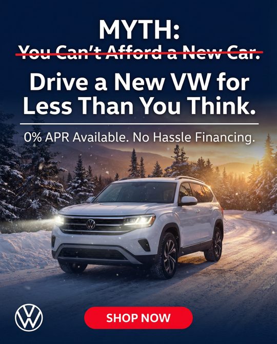 Volkswagen of Lebanon ad 1: The Affordability Myth