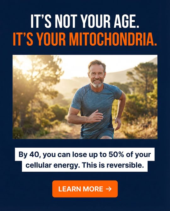 Ageless Energy ad 1: The "It's Not Your Age" Ad
