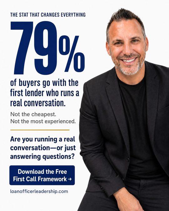 Loan Officer Leadership ad 4: 79% Stat