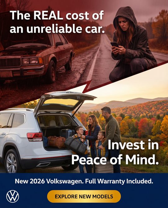Volkswagen of Lebanon ad 4: The Smart Investment