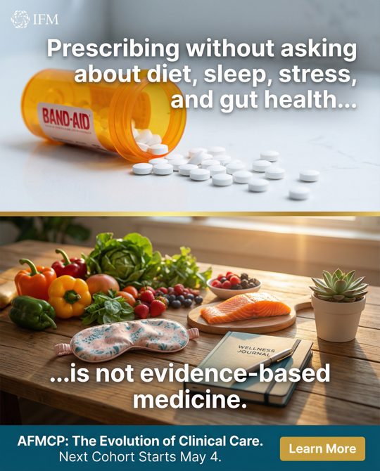 Institute for Functional Medicine ad 4: The Controversial Insight